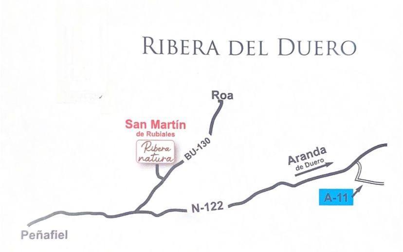 Apartamentos Turisticos Ribera Natura San Martin de Rubiales Eksteriør billede
